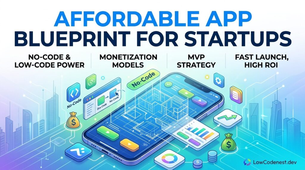 The Blueprint to Affordable App Development for Startups: No-Code, Monetization, and MVP Strategy